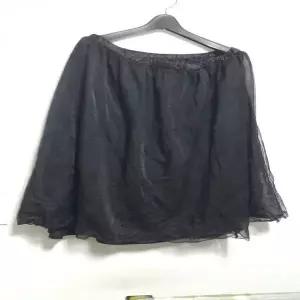 [하프클럽/]망사 레이스 플레어 롱 미디 스커트