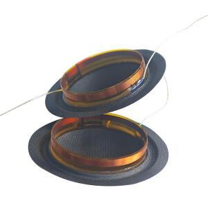 AD1pcs 동일 방향 리버스 KSV 트레블 DIY 액세서리 25.5mm 트위터 보이스 코일 6OHM 8ohm 실크 멤브레인