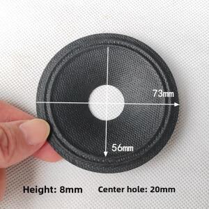 3인치 73mm  종이 콘 스피커 수리 교체용 다이어프램 20코일 스팟 패턴 2개