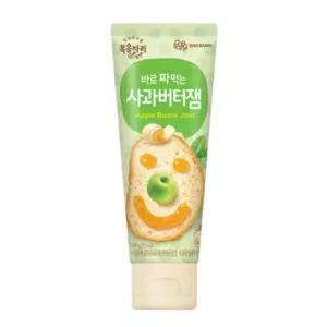 튜브 간편한 사과잼 식빵 빵발라먹는 홈카페 토스트 애플스프레드 4p