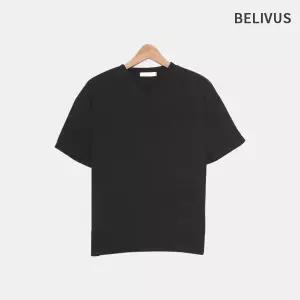 [빌리버스] 남성 데일리 브이넥 크롭 반팔 캐주얼 니트 BWY019