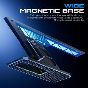 ARGB GPU 지원 브래킷 5V 3핀 동기화  조절식 그래픽 카드 홀더 PC 케이스용 알루미늄 스탠드 블랙/화이트