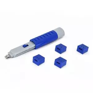 스마트키퍼 SFP 포트락 FO03 광케이블 포트 잠금장치 네트워크 보안 도난방지 시스템 물리보안