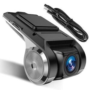 INEFALA USB 자동차 DVR 카메라 비디오 HD GPS 나이트 레코더 레코더, 운전 스테레오 SD 안드로이드 32GB 녹화 루프 모드 대시 LDWS 캠, 비전 라디오 주차 DVD, ADAS, 카드 풀 FCWS 캠 24시간