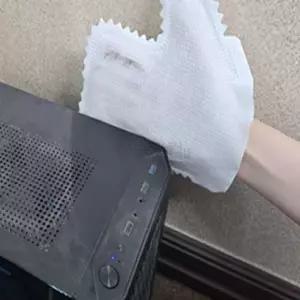 1P 일회용 부직포 장갑 청소걸레 청소용장갑 먼지제거 정전기청소포 주방청소용품