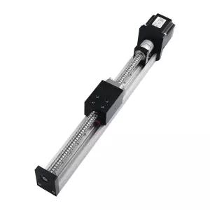 KHMOS HMS40 선형 가이드 레일 모듈 - 0.02mm 정밀도 폭 산업 자동화용 NEMA23 스테퍼 모터 CNC 3D 프린팅