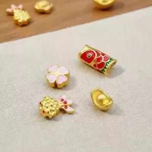 풍수 불교 염주 팔찌 만들기 DIY 재료 공예용 펜던트 부자재