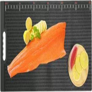 우수리스 생선 필레 매트와 도마 초대형 33인치 x15.75 미끄럼 방지 청소 계량 저울 휴대용 롤러블 보드
