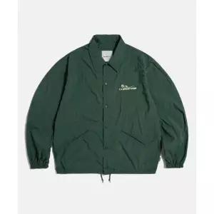 [정품] 에스피오나지 Grocery Store Staff Coach 자켓 Dark Green 1069315