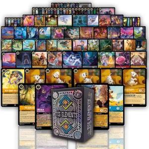 TCG 엘리먼트 덱 박스 100장의 카드 로르카나 번들 SR/L 호일 희귀 C/UC 포함