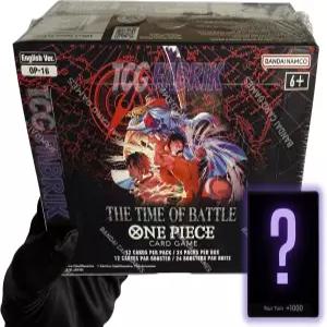 OP16 더 타임 오브 배틀 부스터 박스 영어 디스플레이 공장 파라마운트 워 테마 원피스 카드 TCG 24팩