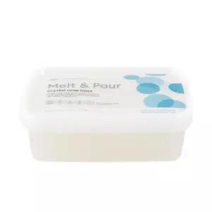 미스틱 모먼트 멜트 앤 푸어 비누 베이스 - 크리스탈 내추럴 하이 폼 SLS SLES 프리 1Kg