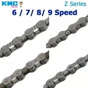 KMC Z 시리즈 MTB 체인 6 7 8 9단 산악 자전거 Z6 Z7 Z8.3 Z9 로드 바이크 커렌 시티 시마노 호환