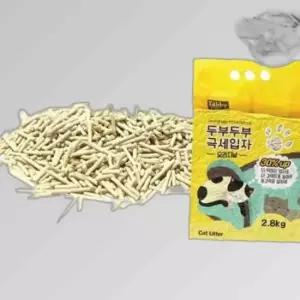고양이 두부두부 원료 2.8kg 자연분해 모래