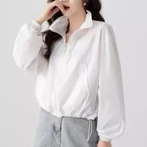리렌 살안타템 데일리룩 루즈핏 점퍼 초경량 바람막이