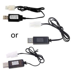 장난감용 Tamiya KET-2P 플러그가 있는 USB 충전기 6V Ni-Cd Ni-MH 배터리 6V 250mA
