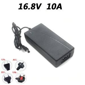리튬 배터리 고속 충전기 4S 14.4 볼트 리튬 이온 충전기용 DC 커넥터 16.8V 10A 14.8V 10A