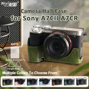 카메라 하프 케이스 베이스 카메라 커버 베이스 플레이트 보호대 가방 소니 A7C II Mark II A7CII A7CR 가