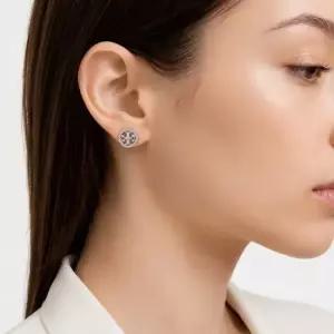 토리버치 CRYSTAL LOGO CIRCLE STUD EARRING 53422-042) 크리스탈 로고 서클 스터드 이어링)