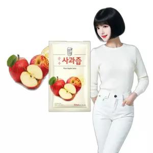 순수 사과즙 100ml 50포 50대선물 기운없을때 중년남성선물 장인어른선물