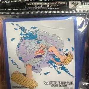 원피스 카드 게임 보호 슬리브 - 공식 세트 12 Monkey D Luffy 기어 5-70ct