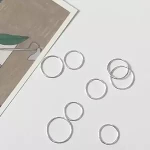 (silver925) simple ring 커플반지 여성반지 링 ring (WED2AA5)
