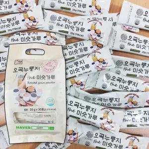 소담푸드 오곡 누룽지 미숫가루 스틱형 개별포장 20g x 30포