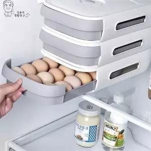 계란 보관함 달걀 보관함 서랍식 다단 냉장고 정리함 수납함 케이스 상자