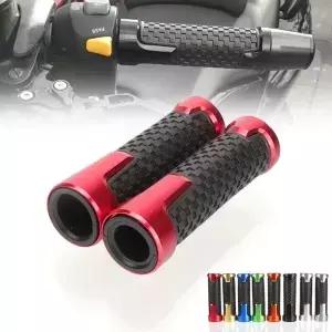 오토바이 핸들 그립 CNC 알루미늄 고무 컴포트 바 CFMOTO 혼다 야마하 가와사키 스즈키 범용 7/8 인치 22mm