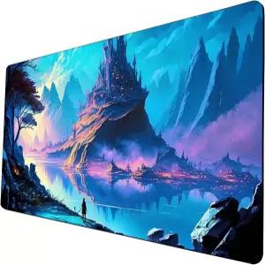 판타지 AI TCG 플레이매트 MTG DTCG CCG RPG 트레이딩 카드 잉크 게임 매끄러운 표면 전투 고무 컬렉션 쿨