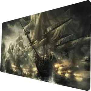 MTG 플레이 매트 24 x 14 인치 TCG 카드 매끄러운 고무 표면 보드 게임 DTCG CCG RPG 트레이딩