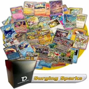 서징 스파크 포켓몬 호환 TCG 랜덤 구색 번들 초희귀 보장 카드 30장 단123얄 덱 박스