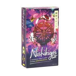 타로매트 Nishikigoi 타로 78pcs 10 6cm 영어 버전 운세 보드 게임 키트 파티 점성술 카드 오라클