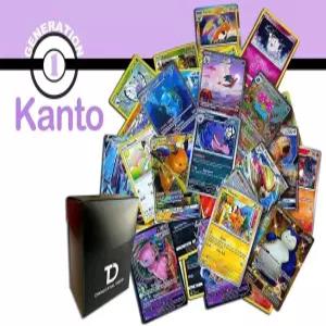 간토 1세대 포켓몬 호환 TCG 랜덤 구색 번들 초희귀 보장 카드 20장 단123얄 덱 박스