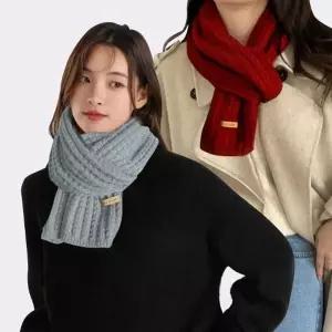 [MEMN2P1066]쁘띠 머플러 기본 여자머플러 짧은 미니