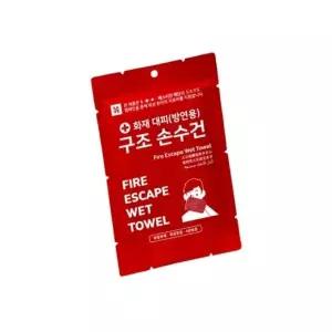 (옵션 (10개입))화재대피용 방연 구조손수건 화재대피용구조손수건 화재대피용방연마스크 화재마스크