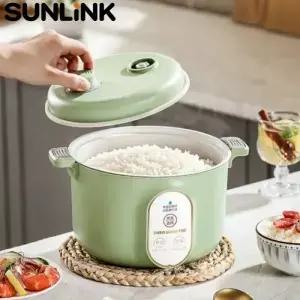 1pc 미니 전기 밥솥 핫팟 1.5L/2L 1-2인용 비 스틱 휴대용 음식 찜기 주방 기숙사 요리 냄비