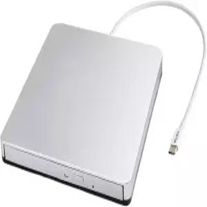 VikTck USB-C SuperDrive DVD 드라이브 휴대용 CD 리더/버너 - Air/Pro//Mini Pro/ASUS/DELL/노트북용 포트