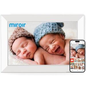 Miroir Frameo 앱을 통한 10.1인치 Wi-Fi 공간, 1280x800 회전, 가능, 저장 벽 사진 스크린 프레임 자동 디지털 공유 /비디오 터치 장착 디스플레이, 포토 전기 32GB IPS 즉시 프레임, HD