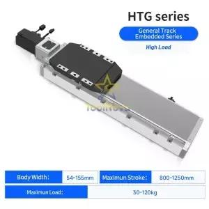 세트 캐리지 Mgn5 300Mm/S 액추에이터 1500N Nema 17 이중축 전동 정렬 시스템 리니어 가이드 레일