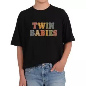 전사이즈 가능 챗지피티를 이용한 모든색상 나만의 쌍둥이아가들 twin 쌍둥이아이들 반팔티 babies