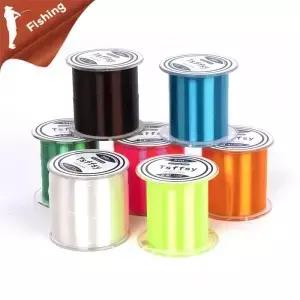 500m/450m/350m 초강력 모노필라멘트 나일론 낚싯줄 바다용 플루오로카본