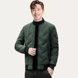 블루종 패딩 자켓 남자 미우 퀼팅 점퍼 간 경량 잠바