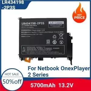 Netbook OnexPlayer 2 시리즈용 새 배터리 LR434982P3S 5700mAh 32V 노트북