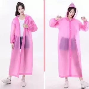남녀공용우비 레인 형 우의 캐주얼 코트 컬러 패션 후드 우비