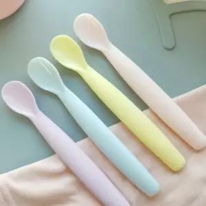 초기이유식숟가락 아기 숟가락 수저 실리콘 이유식 국산