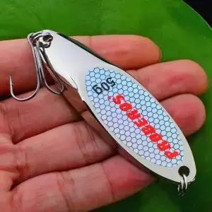 1pc 1.5g 3g 7g 10g 14g 21g 28g 35g 40g 50g 60g 금속 스푼 스피너 낚시 루어베이스 미끼 실버 지그 태클