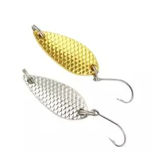 1pcs 1.5g 2.5g 3.5g 미니 낚시 스푼 루어 워블러 금속 Vib 진동 스피너 싱킹 하드 미끼 Pesca Accesorios