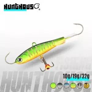 Hunthouse 겨울 얼음 낚시 미끼 지그 50mm/0g 진동 밸런스 워블러 베이스 파이크 퍼치