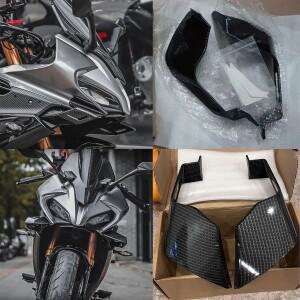 CFMOTO 250SR 300SR MY22 CF 바이크 오토바이 Winglets 공기 역학 윈드 사이드 윙 스포일러 페어링 액세서